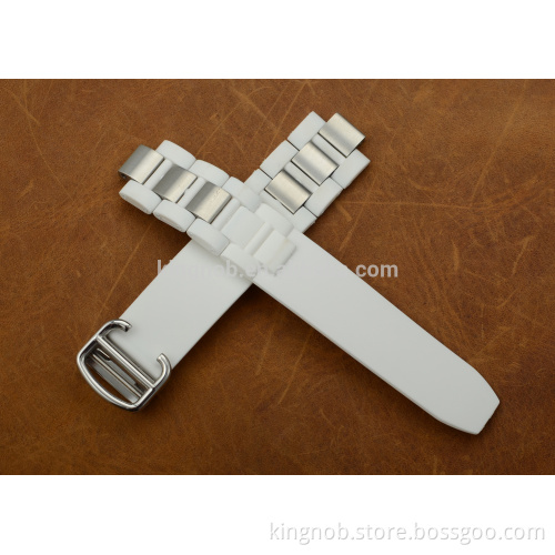 Natural Rubber Strap For Autoscaph 21 20mm/18mm Rubber Watch Band